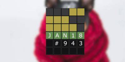 Akshay Bhalla - Today - Today's Wordle Answer & Hints For January 18, 2024 (Puzzle #943) - screenrant.com