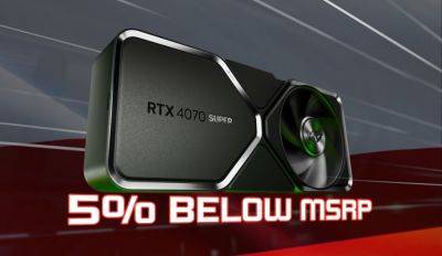 Hassan Mujtaba - NVIDIA GeForce RTX 4070 SUPER GPUs Selling Below MSRP In Poland, Already Priced 5% Less - wccftech.com - Usa - Poland - county Price