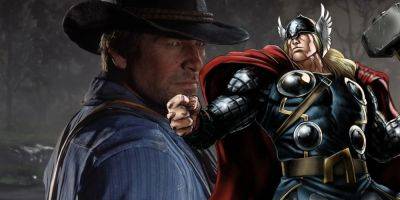 J Brodie Shirey - Red Dead Redemption - Red - Fun Red Dead Redemption 2 Glitch Gives Arthur Morgan The Power Of Thor - gamerant.com - county Power - county Arthur - county Morgan