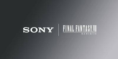 Square Enix - Niko Balkaran - Sony is Releasing a Final Fantasy 7 Rebirth TV - gamerant.com