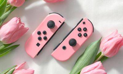 Will Shanklin - With A - Nintendo - Nintendo honors Princess Peach with a pair of pastel pink Joy-Cons - engadget.com