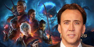 Baldur's Gate 3 Fan Turns Every Character into Nicolas Cage, With Terrifying Results