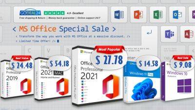 Unleashing Power of the New Microsoft Office: Buy Office 2021 Pro Plus for Just $27.78!