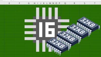 You too can run a functional 16-bit CPU inside Microsoft Excel thanks to one YouTube hobbyist with more willpower than I shall ever possess