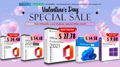 Seth Johnson - Valentine’s Day Sale Brings You the Hottest Offers on Windows 11 Pro and Office 2021 Pro Plus - wccftech.com