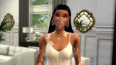 The Sims 4 free update adds vitiligo skin details in continued effort for more inclusive character creation