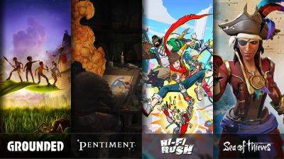 Tom Ivan - Phil Spencer - Josh Sawyer - John Johanas - Rare - Bethesda Softworks - Xbox announces multiplatform releases for Pentiment, Hi-Fi Rush, Sea of Thieves and Grounded - videogameschronicle.com - state Indiana - Japan