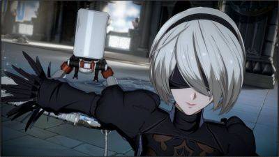 Kaan Serin - Yoko Taro - Nier Automata's 2B goes viral once again thanks to a fighting game collab that, like Yoko Taro's RPG, makes her skirt explode - gamesradar.com