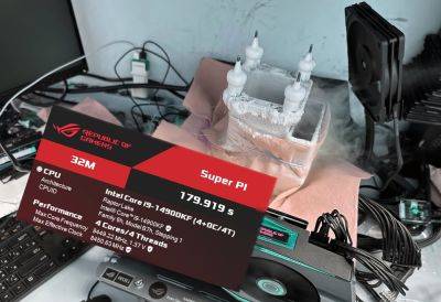 Overclocker Sets OC World Record By Making Intel Core i9-14900K CPU The First To Finish SuperPi Under 3 Minutes