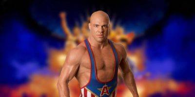 Raul Landaverde - Cody Rhodes - John Cena - Brock Lesnar - Some WWE Fans Aren't Happy About Kurt Angle's WWE 2K24 Rating - gamerant.com