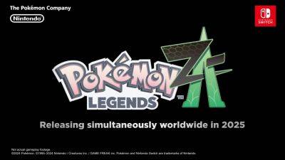 Jordan Middler - Nintendo - Pokemon Legends Z-A is officially coming to Nintendo Switch in 2025 - videogameschronicle.com - city Lumiose - region Kalos