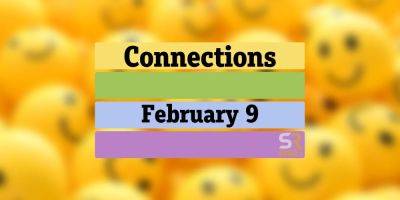 Today's Connections Answers & Hints For February 9, 2024 (Puzzle #243)