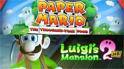 Nintendo Announces Paper Mario: The Thousand-Year Door and Luigi’s Mansion 2 HD Release Dates