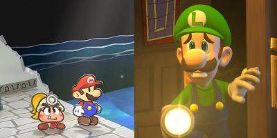 Trumann Tu - Mario - Paper Mario - Nintendo - Paper Mario: The Thousand-Year Door and Luigi's Mansion 2 HD File Sizes Revealed - gamerant.com