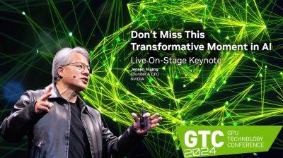 Hassan Mujtaba - Watch The NVIDIA GTC 2024, CEO Jensen Huang, Keynote Live Here – Next-Gen Hopper H200, Blackwell B100 AI GPUs - wccftech.com