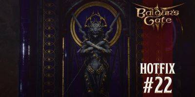 Baldur's Gate 3 Releases Hotfix Update 22