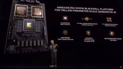 NVIDIA Superchip Expanded To Blackwell GPUs: GB200 Grace Blackwell Superchip With 40 PFLOPs AI, 864 GB Memory