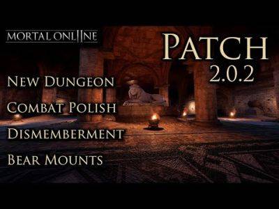 Mortal Online 2 Patch 2.0.2 Goes Live With Combat Changes, Rideable Bears, and More