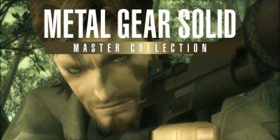 Konami Still Has Fixes Planned for Metal Gear Solid Collection Vol. 1