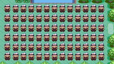 Pokemon fan who might be a robot in a convincing meat suit completes 107-hour challenge playing 100 versions of Sapphire at the same time