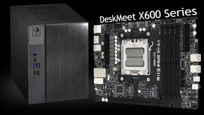 ASRock Launches DeskMeet X600 PCs, PCH-Less Motherboard With AMD Ryzen 8000 & 7000 CPU Support