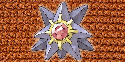 Pokemon Fan Crochets Impressive Version of Starmie