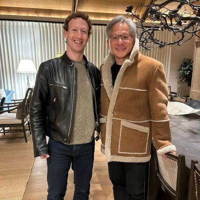 Muhammad Zuhair - Mark Zuckerberg - Mark Zuckerberg Meets With NVIDIA’s CEO Jensen Huang, Performing An Iconic Jersey Swap - wccftech.com