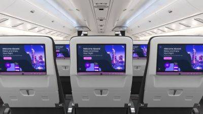 Economy class will be slightly less punishing if you fly on an aircraft with Panasonic's Astrova in-flight entertainment system