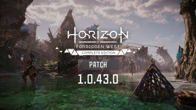 Horizon Forbidden West PC Patch 1.0.43.0 Enables DLSS 3 Frame Generation in Cut Scenes, and More