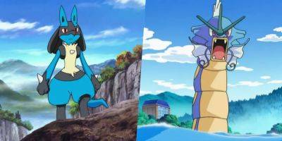 Pokemon Fan Concept Gives Lucario and Gyarados a New Type of Mega Evolution