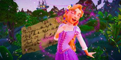 Kaitlyn Peterson - All Rapunzel's Lyrics Locations In Disney Dreamlight Valley - screenrant.com