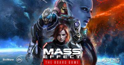 Mass Effect the Board Game brings back Shepard and the Normandy crew