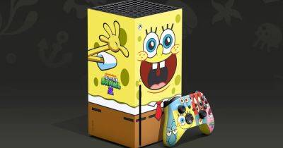 There's an official SpongeBob SquarePants Xbox Series X on the way