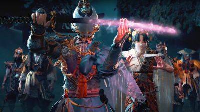 Kunitsu-Gami: Path of the Goddess Shows Base Defense and Bizarre Baddies, Game Arrives 2024