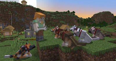 Minecraft testing eight wolf variations - eurogamer.net