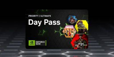 Nvidia GeForce NOW Adds Day Passes