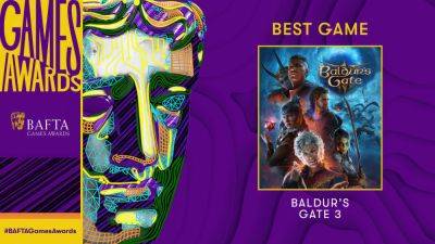 Baldur’s Gate 3 Wins BAFTA GOTY, Cyberpunk 2077 Gets Evolving Game Award