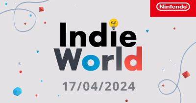 Watch today's Nintendo Indie World Showcase here