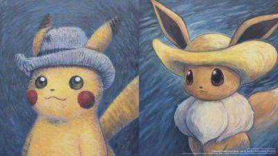 Chris Scullion - Pokémon Van Gogh merchandise is on sale again online, following scalping last year - videogameschronicle.com - Usa - Britain - city Amsterdam