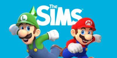 Sims Player Makes Mario and Luigi in The Game