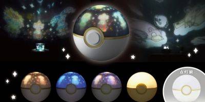 Pokemon Reveals Adorable Poke Ball Projector Nightlights