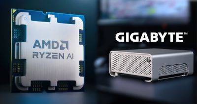 Muhammad Zuhair - Gigabyte Unveils DIY Mini PCs With AMD Ryzen 8000G APUs: 3-Liter Chassis In DIY & Pre-Configured Variants - wccftech.com - China