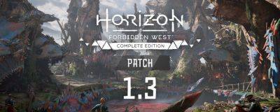 New Horizon Forbidden West Patch 1.3 Released for PC