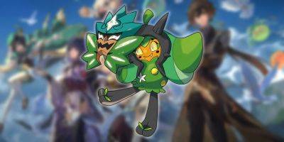 Trevor Edwards - Pokemon Fan Imagines Ogerpon as a Genshin Impact Character - gamerant.com