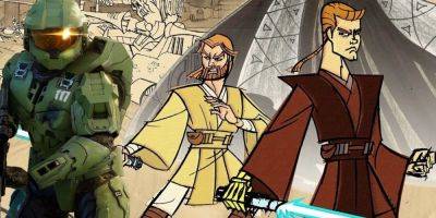 Sadat Paul - Stylish Halo Fan Art Looks Like The Original Clone Wars Animated Series - gamerant.com - Looks