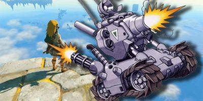 Talented Zelda: TOTK Player Creates A Functional Metal Slug Tank