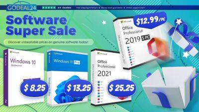 Software Super Sale: Grab License for Lifetime Microsoft Office for Only $15.05/PC!