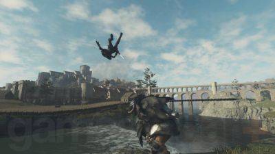 Hirun Cryer - Dragon's Dogma 2 bullies are tackling Pawns over cliffs and using them as meat shields to prevent fall damage: "I call it 'Pawn Surfing'" - gamesradar.com