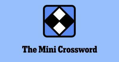 NYT Mini Crossword today: puzzle answers for Monday, May 13