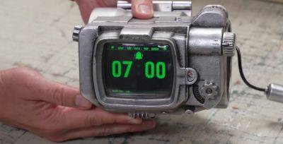 The $200 Fallout TV series Pip-Boy replica looks a lot better than the bulky Fallout 4 collector's edition toy